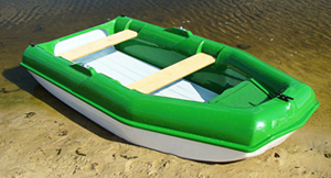 wędkarska łódź wiosłowa syrius 250