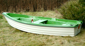 wiosłowa łódź wędkarska syrius 330 lux