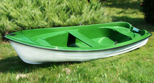wiosłowa łódź wędkarska syrius 400 lux